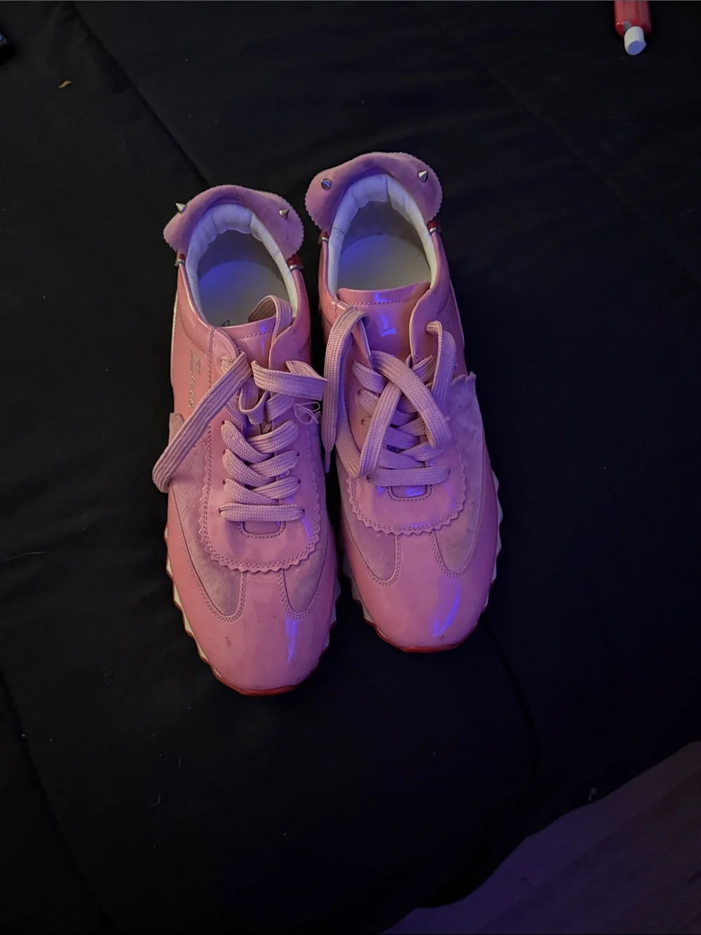 Pink Wave  Christian Louboutin authentic Platform Sneakers - Women